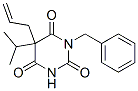 CAS 登录号:73680-95-2, 1-(苯基甲基)-5-丙-2-基-5-丙-2-烯基-1,3-二嗪农-2,4,6-三酮