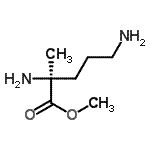 CAS#: 736902-99-1， Methyl 2-methyl-L-ornithinate