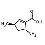 CAS#: 736924-56-4， (3R,5R)-5-Amino-3-methyl-1-cyclopentene-1-carboxylic acid
