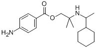 CAS#: 73698-74-5， [2-(1-Cyclohexylethylamino)-2-Methylpropyl] 4-Aminobenzoate