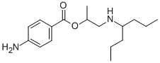 CAS#: 73713-50-5， 1-(Heptan-4-Ylamino)Propan-2-Yl 4-Aminobenzoate