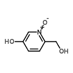CAS#: 73737-02-7， 6-(Hydroxymethyl)-3-pyridinol 1-oxide