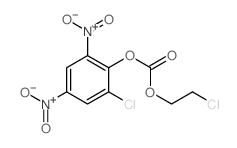 CAS#: 73758-37-9, (2-Chloro-4,6-Dinitrophenyl) 2-Chloroethyl Carbonate