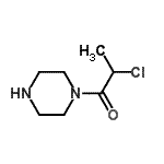 CAS#: 737703-49-0， 2-Chloro-1-(1-piperazinyl)-1-propanone