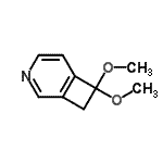 CAS#: 737788-96-4， 7,7-Dimethoxy-3-azabicyclo[4.2.0]octa-1,3,5-triene
