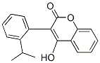 CAS 登录号：73791-15-8， 2-羟基-3-(2-丙-2-基苯基)苯并吡喃-4-酮