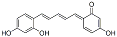 CAS#: 73806-35-6， 6-[5-(2,4-Dihydroxyphenyl)-2,4-Pentadienylidene]-3-Hydroxy-2,4-Cyclohexadien-1-One