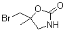 CAS#: 73833-65-5， 5-(Bromomethyl)-5-methyl-1,3-oxazolidin-2-one