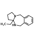 CAS#: 738523-30-3， 3a-Ethyl-2,3,3a,4,5,10-hexahydro-1H-pyrrolo[1,2-b][2,4]benzodiazepine