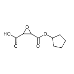 CAS#: 738532-01-9， 3-[(Cyclopentyloxy)carbonyl]-2-oxiranecarboxylic acid
