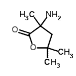 CAS 登录号：738545-32-9， 3-氨基-3,5,5-三甲基二氢-2(3H)-呋喃酮