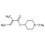 CAS#: 738545-39-6， 1-Methyl-4-piperidinyl (2E)-2-methyl-2-butenoate