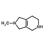 CAS#: 738553-39-4， 2-Methyl-2,3,4,5,6,7-hexahydro-1H-pyrrolo[3,4-c]pyridine