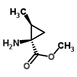 CAS#: 738554-17-1， Methyl (1R,2S)-1-amino-2-methylcyclopropanecarboxylate