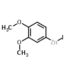 CAS#: 738580-38-6， (3,4-Dimethoxyphenyl)(iodo)zinc