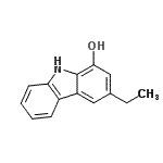 CAS#: 738608-37-2， 3-Ethyl-9H-carbazol-1-ol