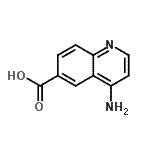 CAS#: 73873-91-3， 4-Amino-6-quinolinecarboxylic acid
