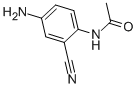 structure of CAS# 73894-39-0, N1-(4-Amino-2-Cyanophenyl)Acetamide;N1-(4-AMINO-2-CYANOPHENYL)ACETAMIDE