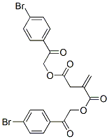 CAS#: 73926-97-3， Bis[2-(4-Bromophenyl)-2-Oxoethyl] 2-Methylidenebutanedioate