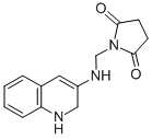 CAS#: 73927-00-1， 1-[(1,2-Dihydroquinolin-3-Ylamino)Methyl]Pyrrolidine-2,5-Dione