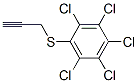 CAS#: 73927-09-0， 1,2,3,4,5-Pentachloro-6-Prop-2-Ynylsulfanylbenzene