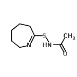 CAS#: 739302-29-5， N-(3,4,5,6-Tetrahydro-2H-azepin-7-ylsulfanyl)acetamide