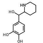 CAS#: 739307-60-9， 4-[Hydroxy(2-piperidinyl)methyl]-1,2-benzenediol