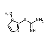 CAS#: 739320-81-1， 1-Methyl-1H-imidazol-2-yl carbamimidothioate
