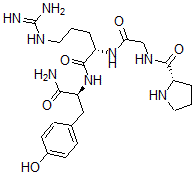 CAS#: 739356-98-0， L-prolylglycyl-L-arginyl-L-Tyrosinamide