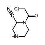 CAS#: 739364-92-2， 1-(Chloroacetyl)-2-piperazinecarbonitrile