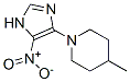 CAS#: 73941-34-1， 4-Methyl-1-(5-Nitro-1H-Imidazol-4-Yl)Piperidine