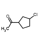CAS#: 73945-57-0， 1-(3-Chlorocyclopentyl)ethanone