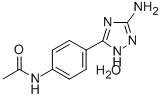 CAS#: 73953-88-5， N-[4-(5-Amino-2H-1,2,4-Triazol-3-Yl)Phenyl]Acetamide Hydrate