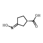 CAS#: 73994-56-6， (1S,3E)-3-(Hydroxyimino)cyclopentanecarboxylic acid