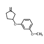 CAS#: 740023-17-0， 3-(3-Methoxyphenoxy)pyrrolidine