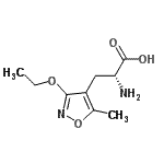 CAS#: 740059-30-7， 3-(3-Ethoxy-5-methyl-1,2-oxazol-4-yl)-D-alanine