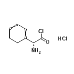 CAS#: 74009-52-2， (2R)-Amino(1,3-cyclohexadien-1-yl)acetoyl chloride hydrochloride (1:1)