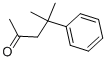 structure of CAS# 7403-42-1, 4-Methyl-4-Phenyl-2-Pentanone;4-Methyl-4-Phenyl-Pentan-2-One;4-Methyl-4-Phenyl-2-Pentanone