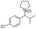CAS#: 74039-38-6， 1-[1-(4-Chlorophenyl)-2-Methylpropyl]Pyrrolidine Hydrochloride