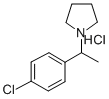 CAS#: 74039-40-0， 1-[1-(4-Chlorophenyl)Ethyl]Pyrrolidine Hydrochloride