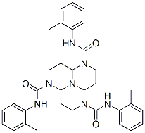 CAS#: 74039-53-5， Dodecahydro-1,4,7-Tris(O-Tolylcarbamoyl)-1,4,7,9b-Tetraazaphenalene