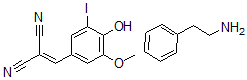 CAS#: 74051-10-8， Phenethylammonium 4-dicyanovinyl-2-iodo-6-methoxyphenoxide