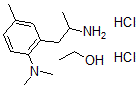 CAS#: 74051-12-0， alpha,5-Dimethyl-2-dimethylaminophenethylamine dihydrochloride ethanoate