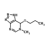 CAS#: 740750-70-3， 6-Methyl-7-propoxy-6,7-dihydro-1H-[1,2,3]triazolo[4,5-d]pyrimidine