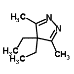 CAS#: 74076-88-3， 4,4-Diethyl-3,5-dimethyl-4H-pyrazole