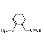 CAS#: 740769-94-2， 2-(Methylsulfanyl)-1-(2-propyn-1-yl)-1,4,5,6-tetrahydropyrimidine