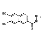 CAS 登录号：740772-05-8， 6,7-二羟基-3-异喹啉甲酰肼