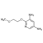CAS#: 740772-31-0， 2-(2-Methoxyethoxy)-3,5-pyridinediamine