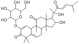 CAS#: 74080-86-7， (8S,9R,10R,13R,14S,16R,17R)-16-Hydroxy-17-[(E,2R)-2-Hydroxy-6-Methyl-3-Oxohept-4-En-2-Yl]-4,4,9,13,14-Pentamethyl-2-[(2S,3R,4S,5S,6R)-3,4,5-Trihydroxy-6-(Hydroxymethyl)Oxan-2-Yl]Oxy-8,10,12,15,16,17-Hexahydro-7H-Cyclopenta[a]Phenanthrene-3,11-Dione