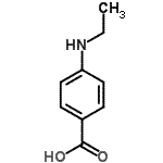 CAS 登录号：7409-09-8， 4-(乙基氨基)苯甲酸